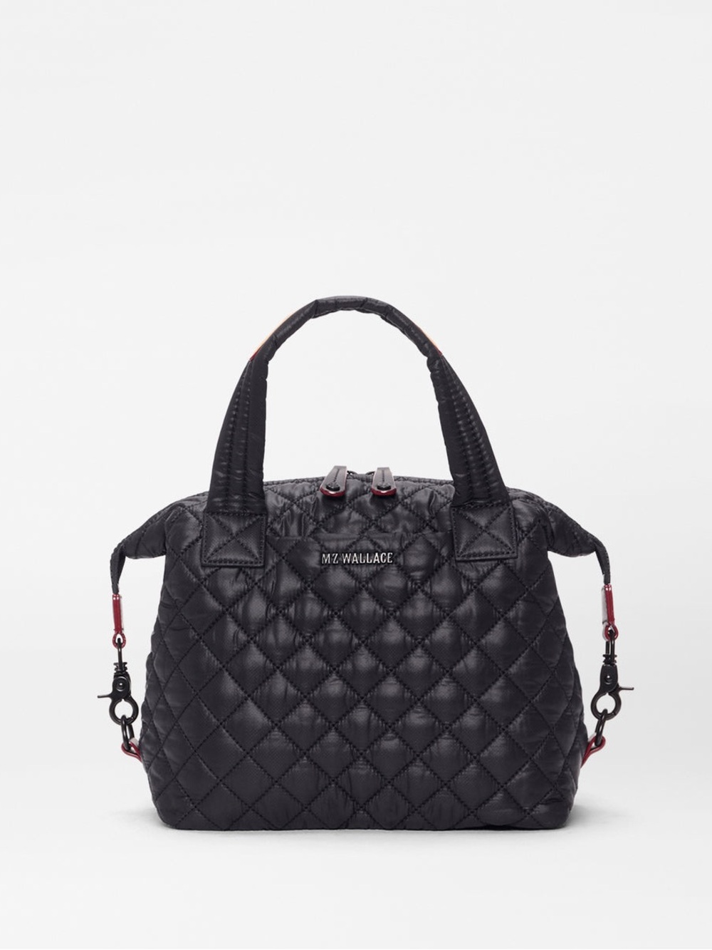 MZ Wallace small Sutton deluxe bag in black!